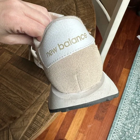New Balance Women's Beige Sneakers - Picture 6 of 7